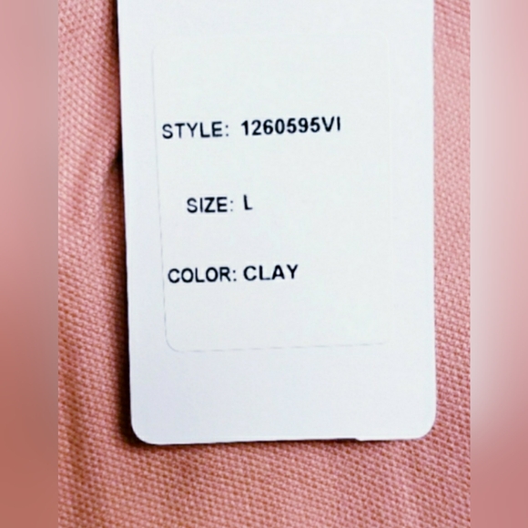 VICI COLLECTION DOLAN POCKETED HIGH RISE DENIM SHORTS (CLAY) - Picture 13 of 13